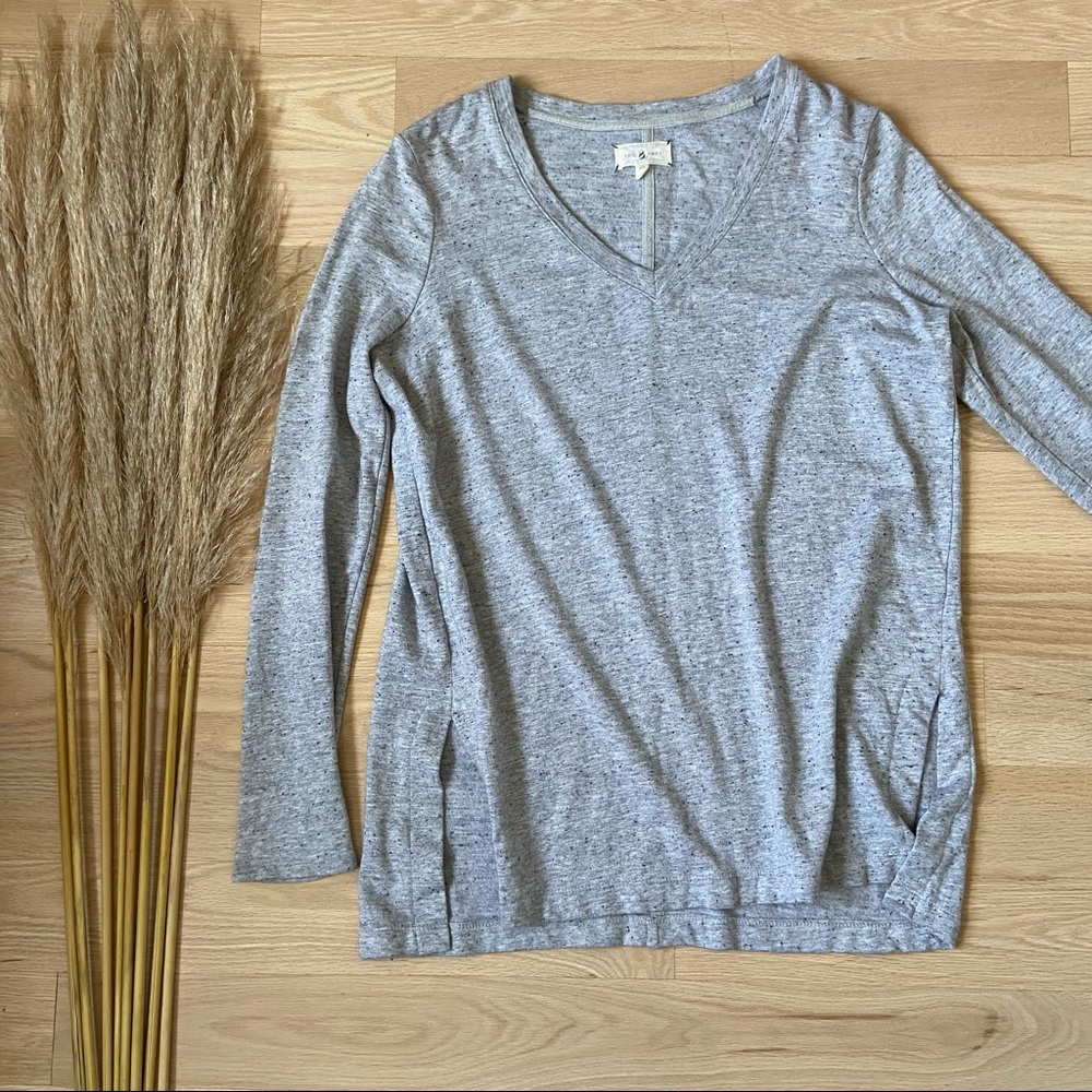 LOU & GREY Signature Soft Longsleeve | Grey | XS